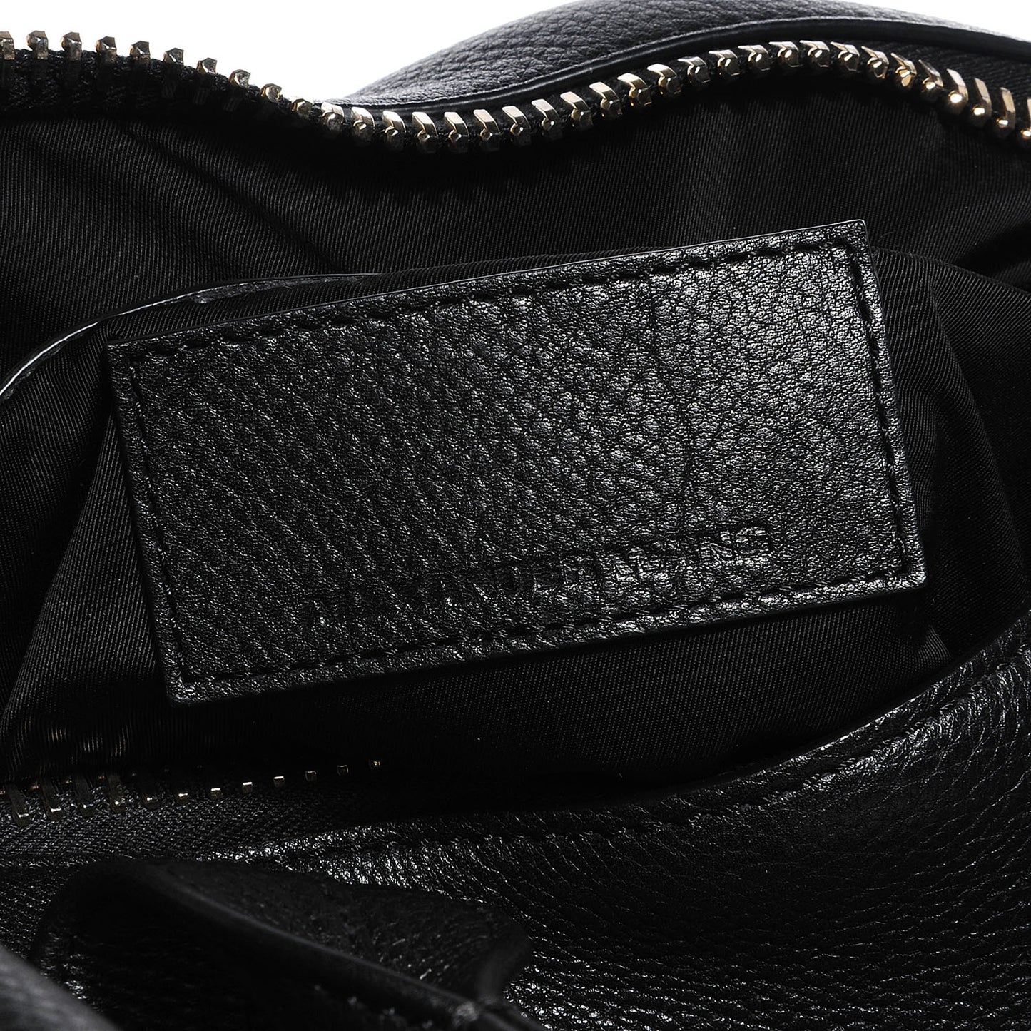 Lambskin Rocco Duffel Black w Pale Gold Hardware