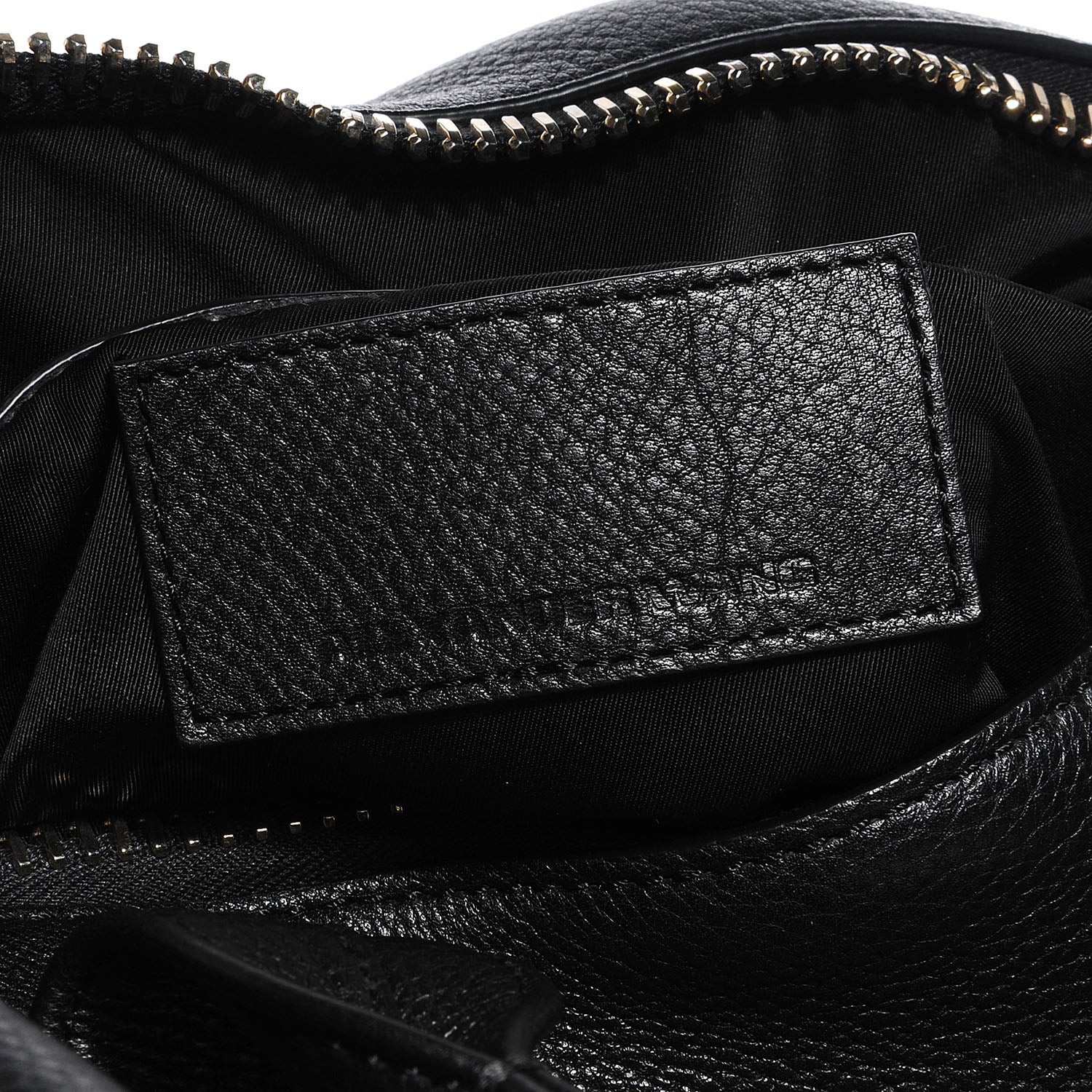 Alexander Wang Lambskin Rocco Duffel Black w Pale Gold Hardware 15 of 15