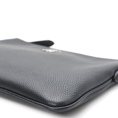 Burberry Grained Calfskin Peyton TB Crossbody Bag Black 10 of 11
