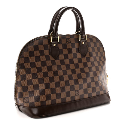 Louis Vuitton Damier Ebene Alma PM 3 of 9