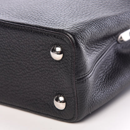 Louis Vuitton Taurillon Capucines BB Black 7 of 9