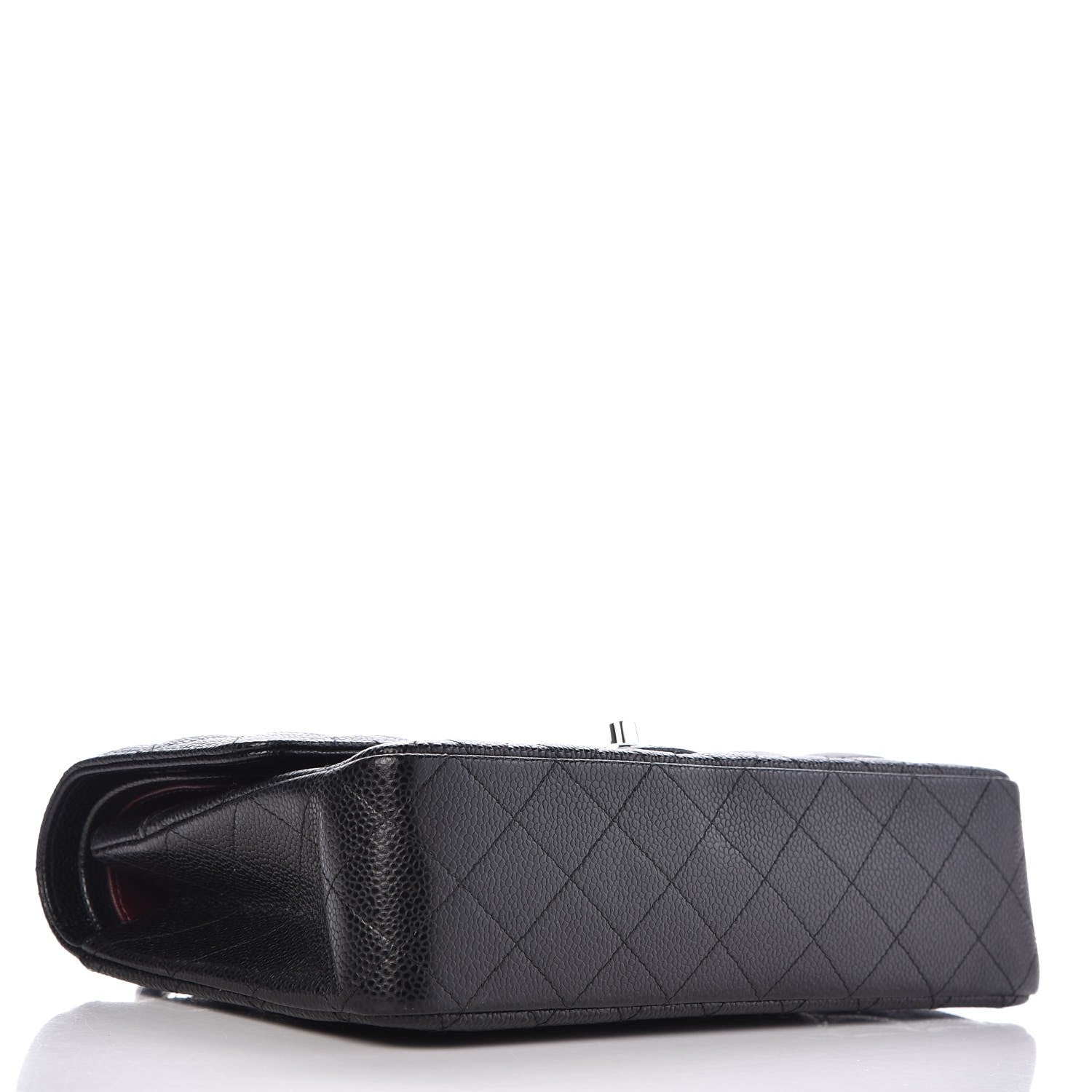 Chanel Caviar Quilted Medium Double Flap Black 14 of 19