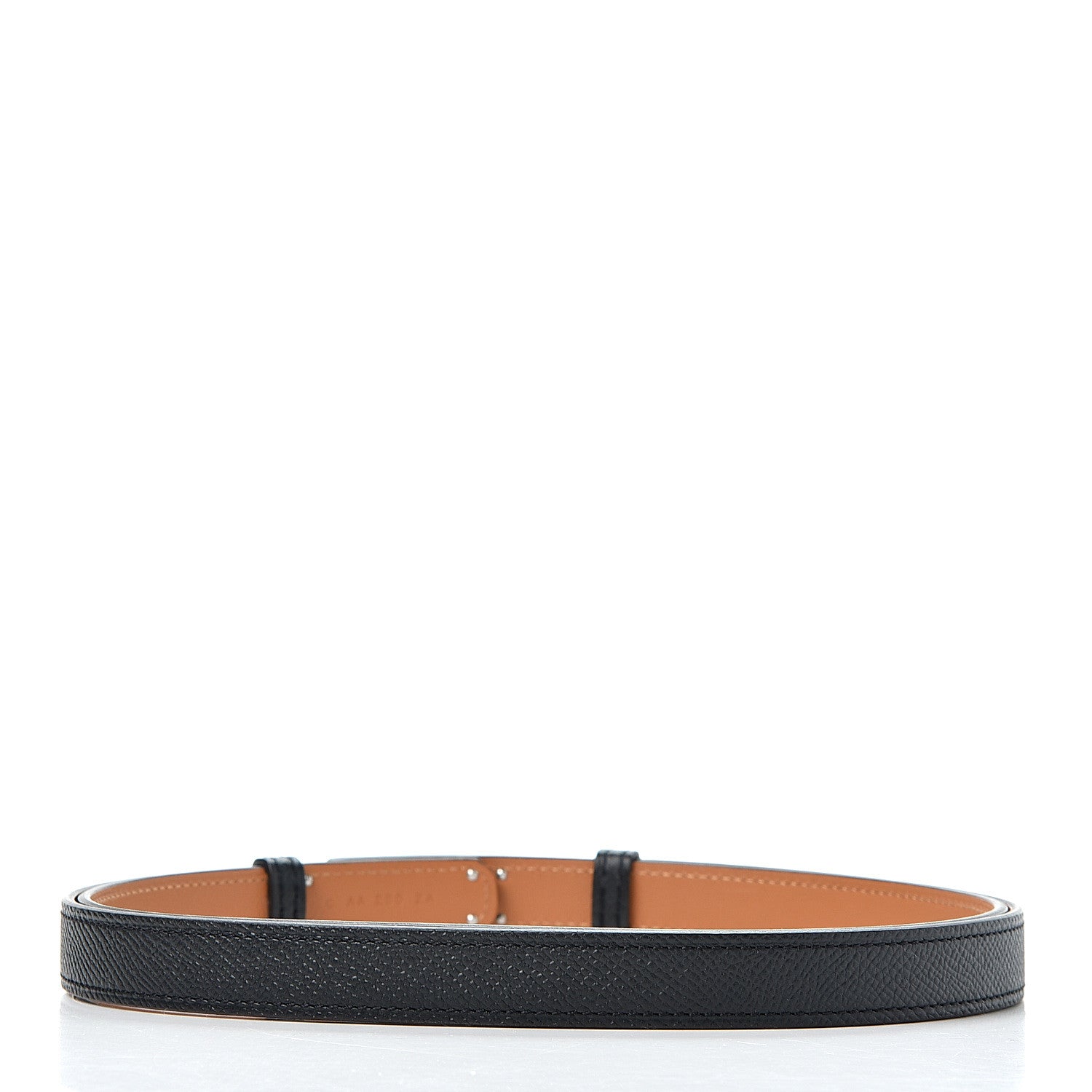 Hermes Epsom Kelly Belt Black 2 of 4