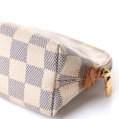 Louis Vuitton Damier Azur Cosmetic Pouch 9 of 10
