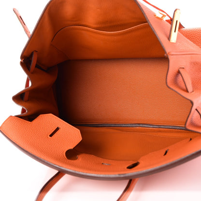 Hermes Togo Birkin 35 Orange 15 of 36