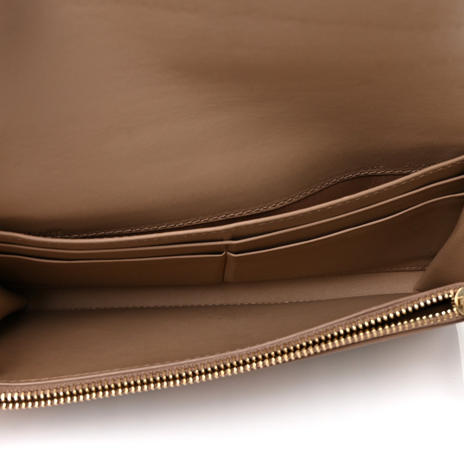 Burberry Haymarket Check Halton Wallet Tan 5 of 9
