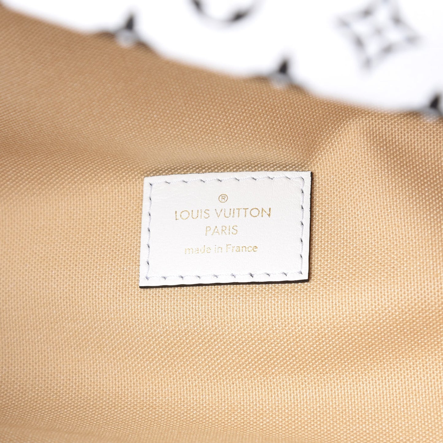 Monogram Giant Bumbag Kaki Beige
