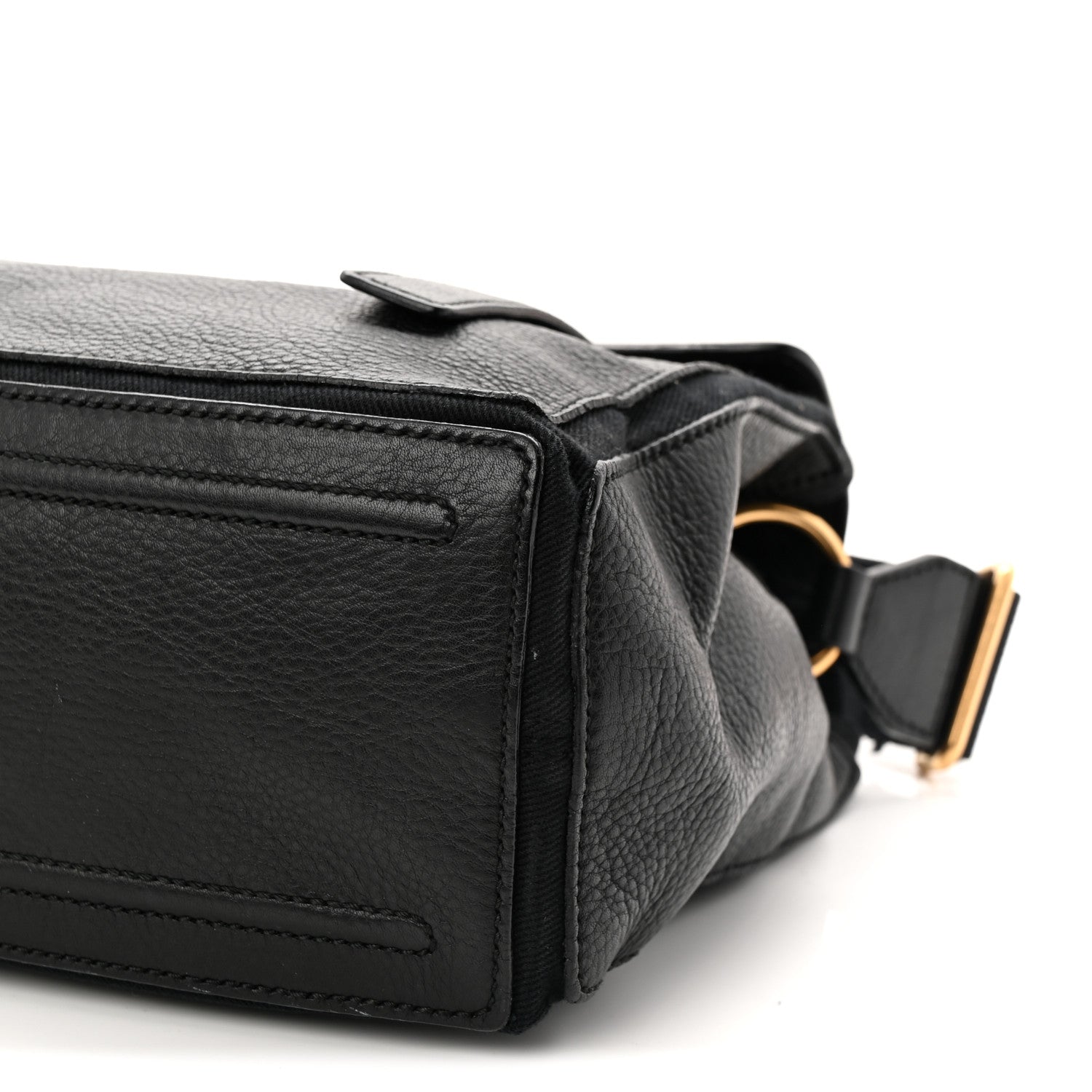 Saint Laurent Calfskin Muse Two Messenger Black 10 of 10