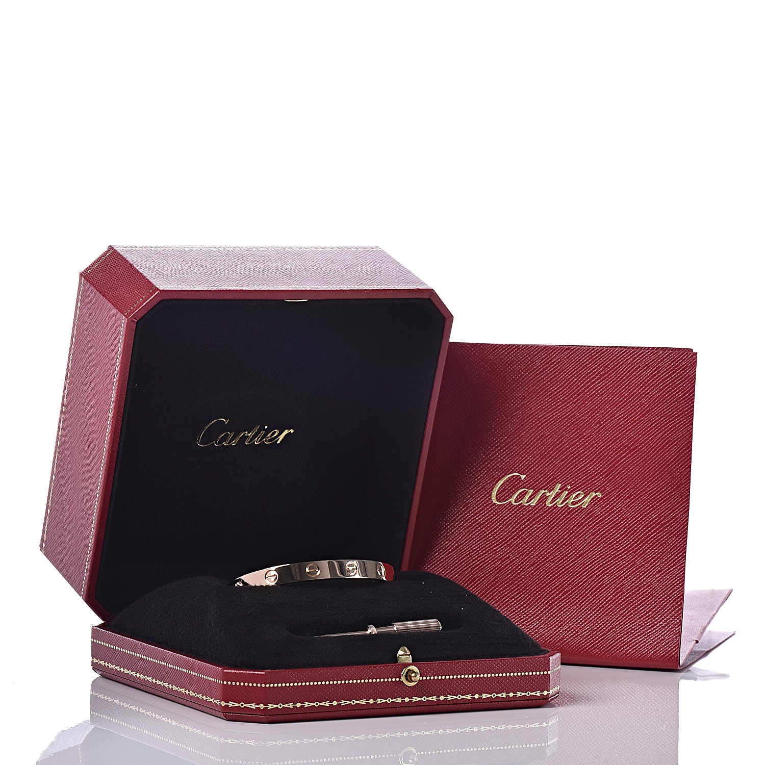 Cartier 18K Pink Gold LOVE Bracelet 16 7 of 7