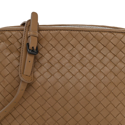 Bottega Veneta Nappa Intrecciato Nodini Crossbody Messenger Camel 9 of 12