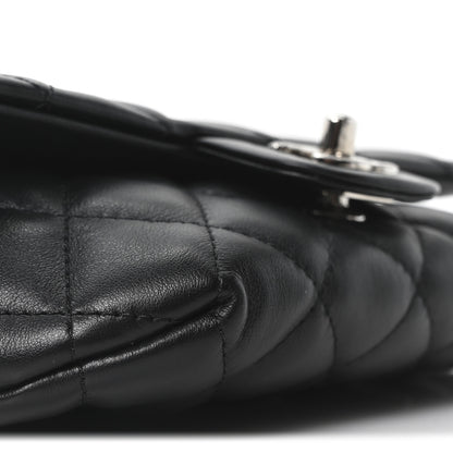 Chanel Calfskin Quilted CC Uniform Flap Belt Bag Black 9 of 10