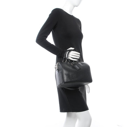 Louis Vuitton Epi Speedy Bandouliere 25 Black 3 of 11