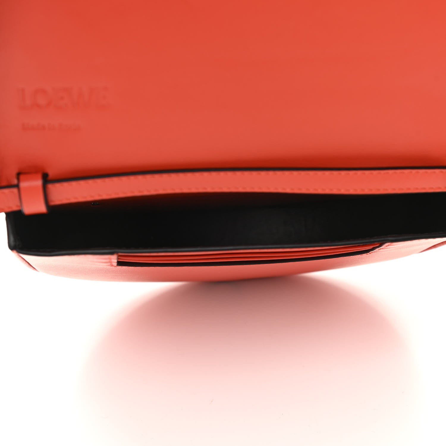 Loewe Soft Calfskin Heel Bag Vermillion 5 of 10
