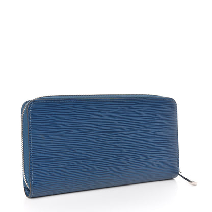 Louis Vuitton Epi Zippy Wallet Cyan 3 of 7