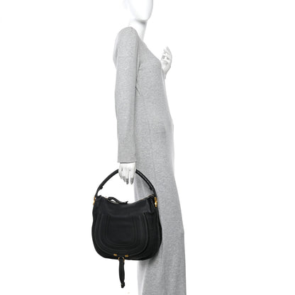 Chloe Calfskin Medium Marcie Satchel Black 3 of 10