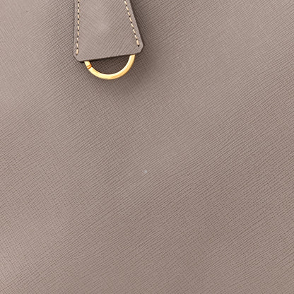 Prada Saffiano Medium Galleria Double Zip Tote Argilla 11 of 15