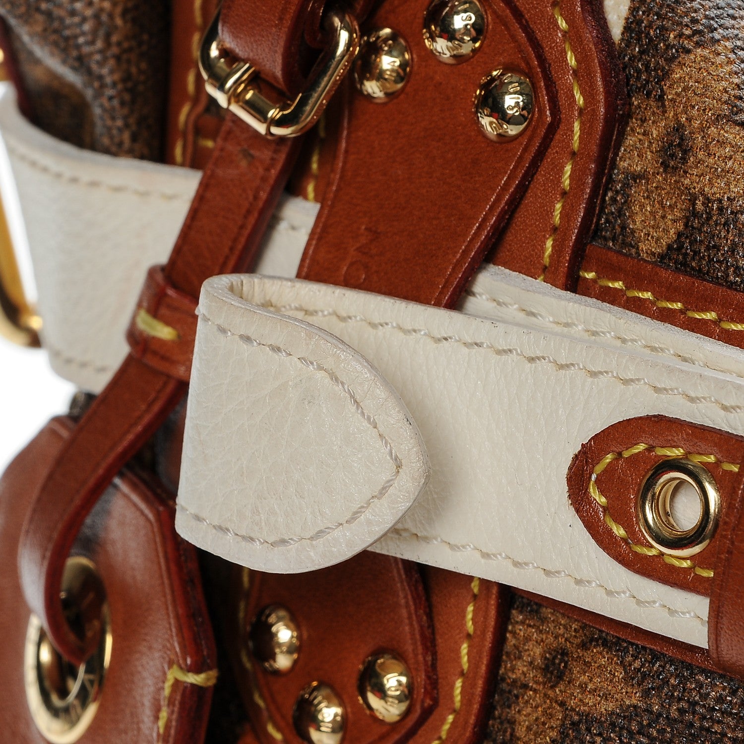 Louis Vuitton Monogram Rayures Tisse Sac PM 7 of 14
