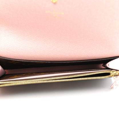 Louis Vuitton Monogram Emilie Wallet Rose Ballerine 5 of 7