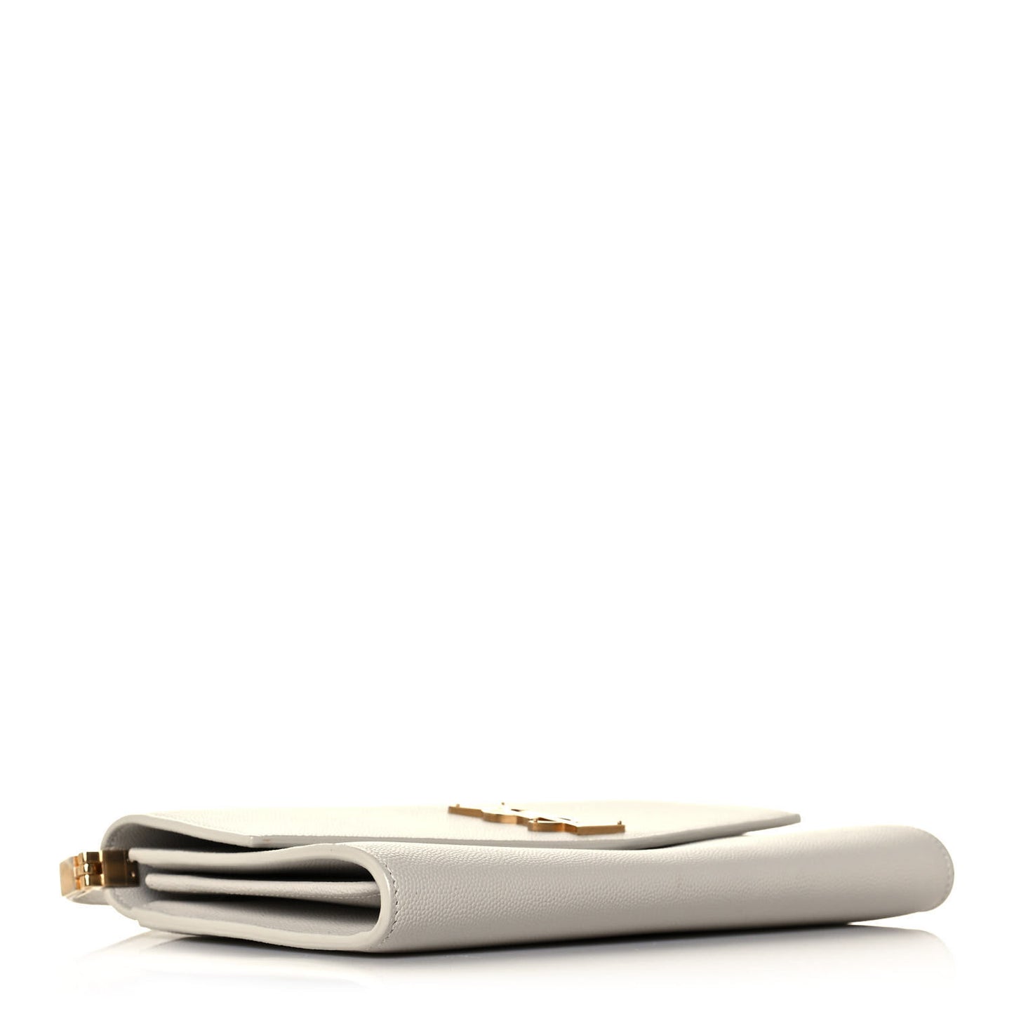 Grain de Poudre Monogram Strap Wallet Crema Soft