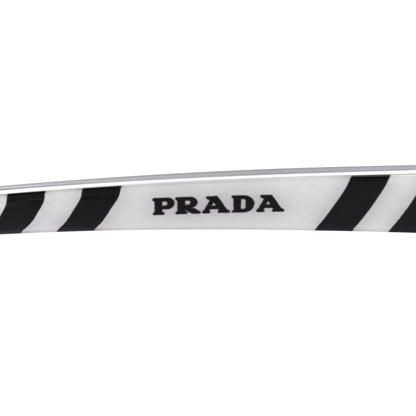 Prada Disguise Sunglasses SPR 04V Black White 7 of 8
