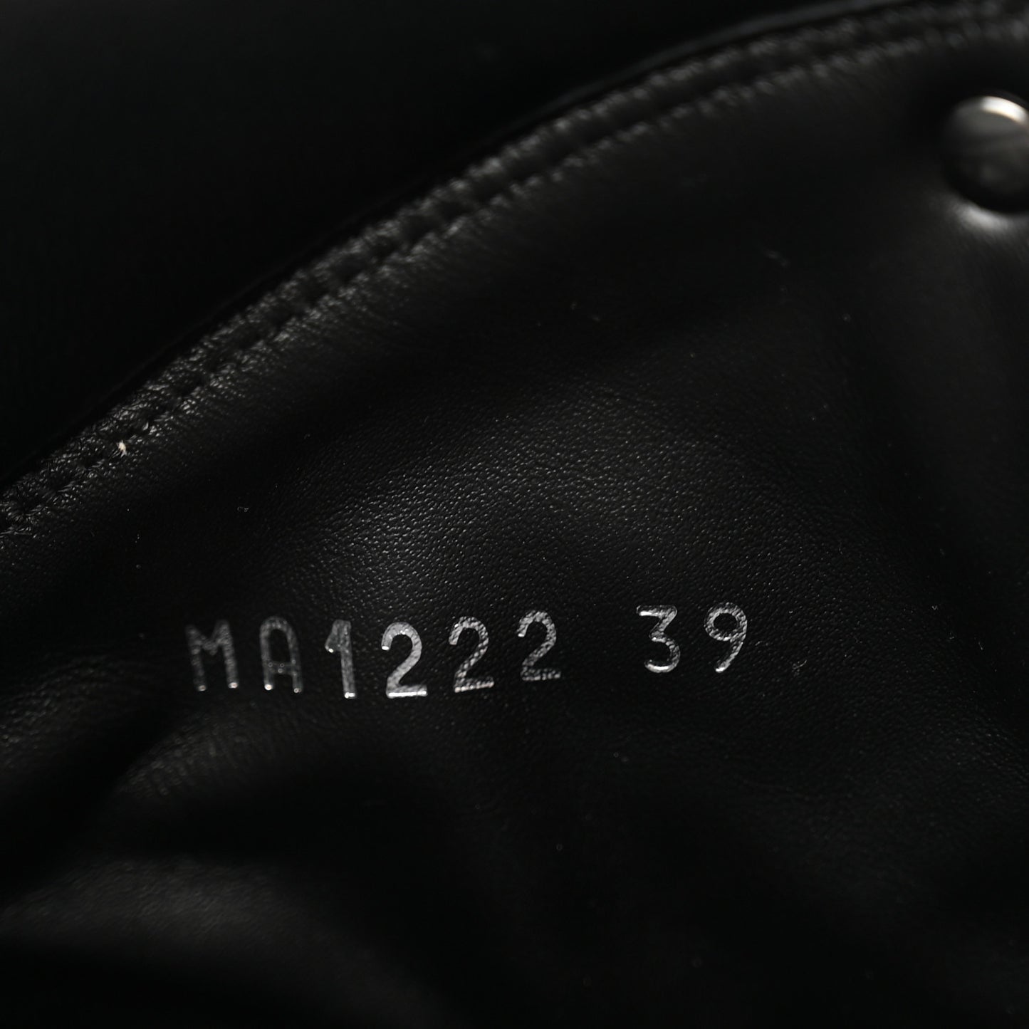 Calfskin Patent Monogram Ruby Flat Ranger Boots 39 Black