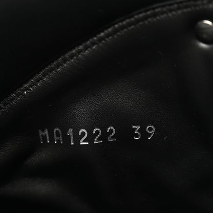 Louis Vuitton Calfskin Patent Monogram Ruby Flat Ranger Boots 39 Black 8 of 12