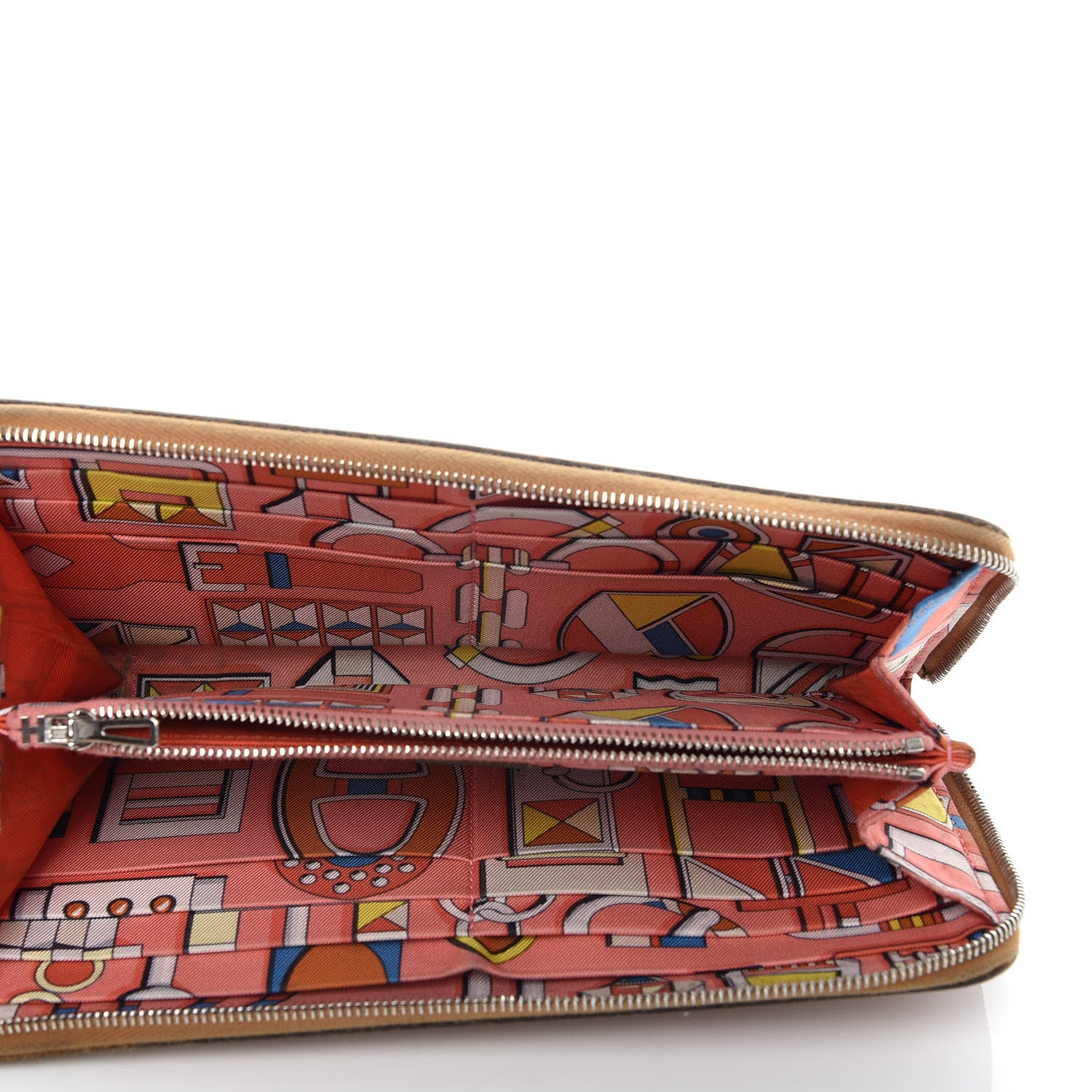Hermes Epsom Silk'In Wallet Gold 5 of 13