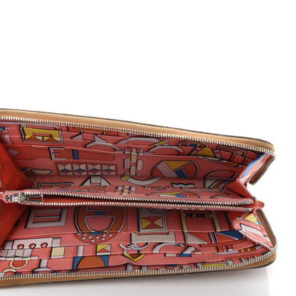 Hermes Epsom Silk'In Wallet Gold 5 of 13