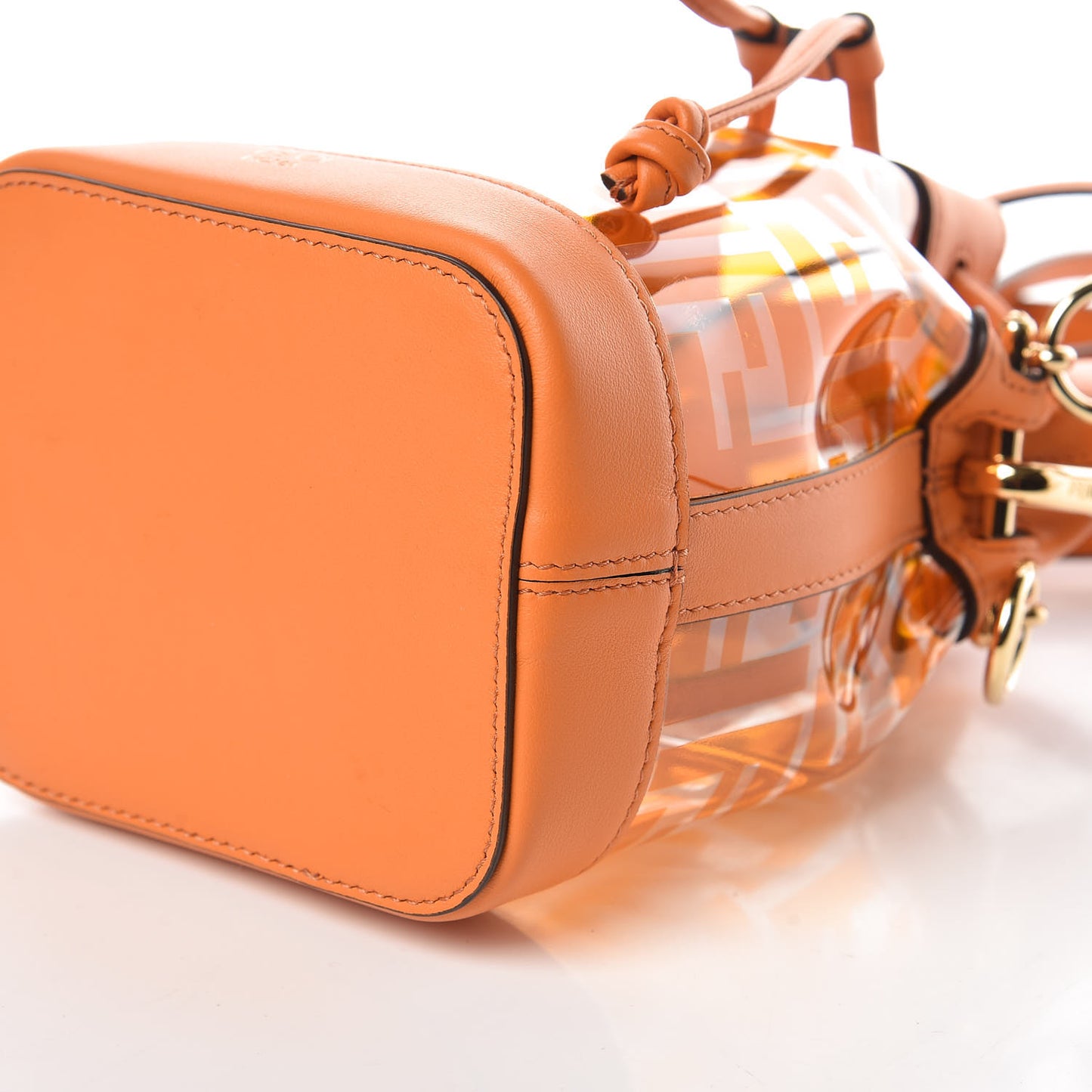 TPU FF Vitello Grace F is Fendi Mini Mon Tresor Bucket Bag Aranciata