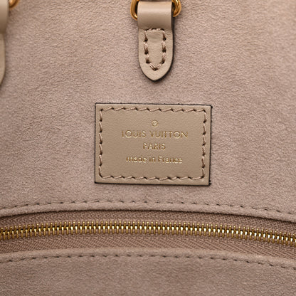 Louis Vuitton Empreinte Monogram Giant Onthego MM Tourterelle Creme 6 of 9