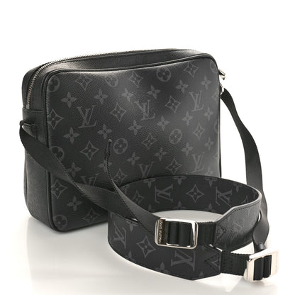 Louis Vuitton Taiga Monogram Eclipse Outdoor Messenger Black 3 of 9