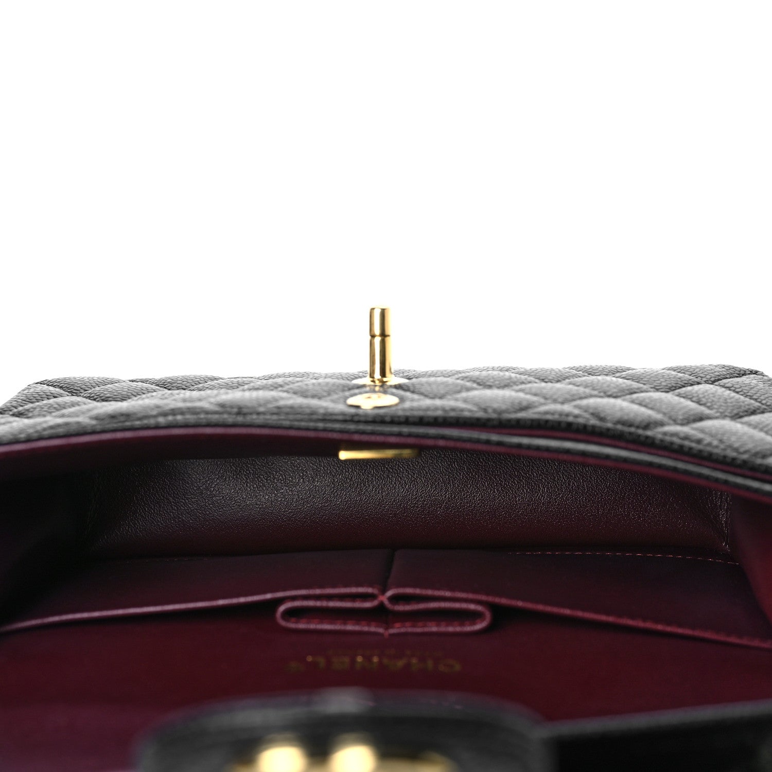 Chanel Caviar Quilted Small Double Flap Black 5 of 9