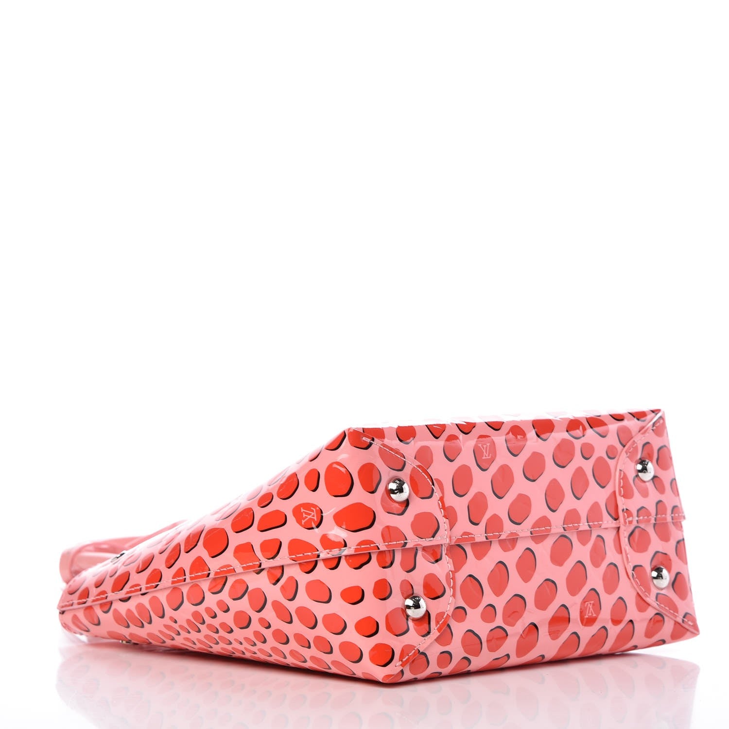 Louis Vuitton Vernis Jungle Dots Open Tote Sugar Pink Poppy 4 of 7