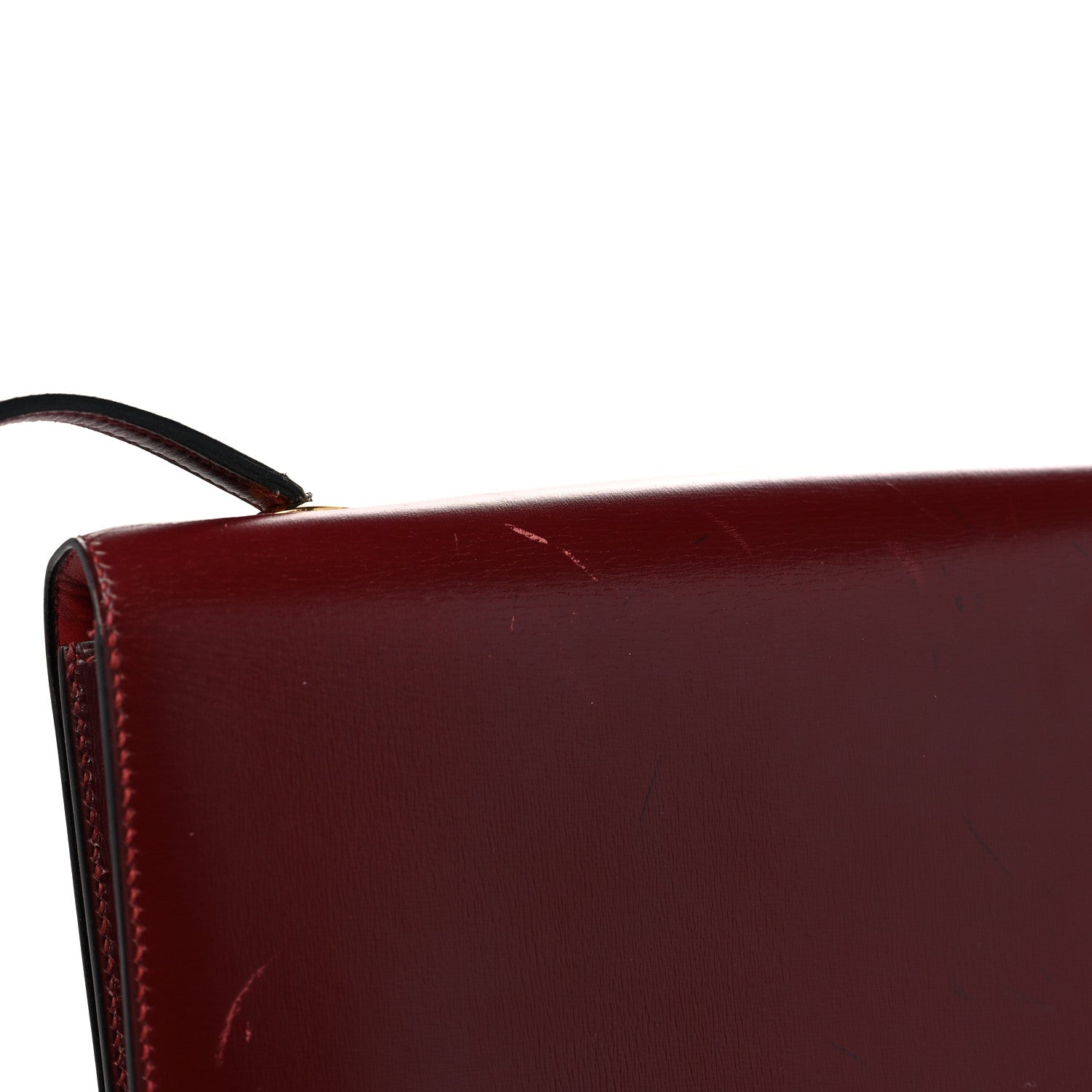 Hermes Box Sack Ex-Libris Shoulder Bag Rouge H 10 of 14