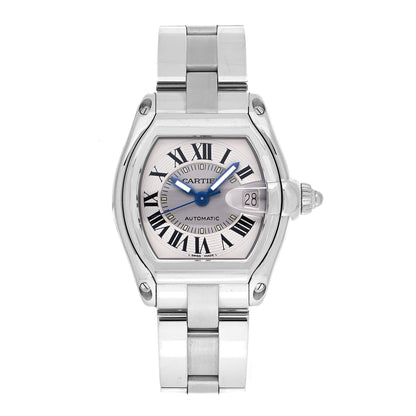 Cartier Stainless Steel 37mm Roadster Automatic Watch 1 of 5