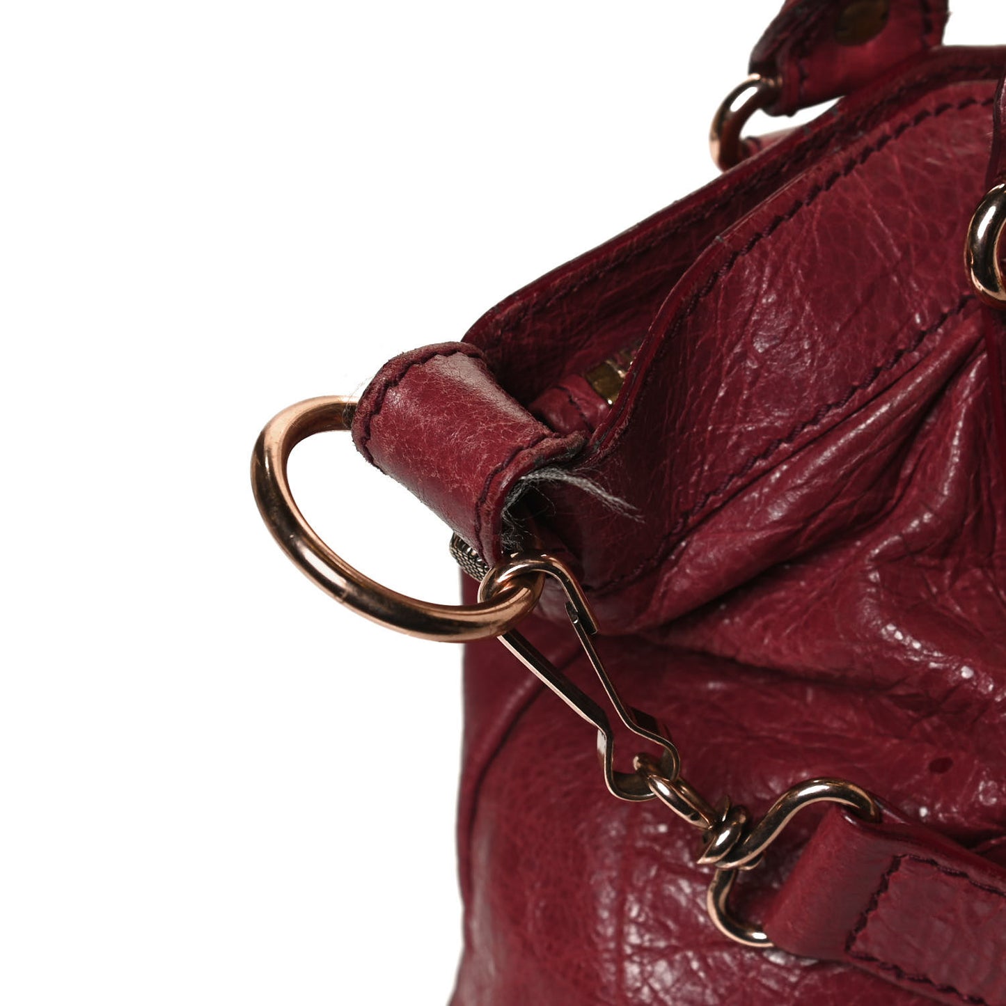 Agneau Giant 12 Rose Gold Hardware First Cassis