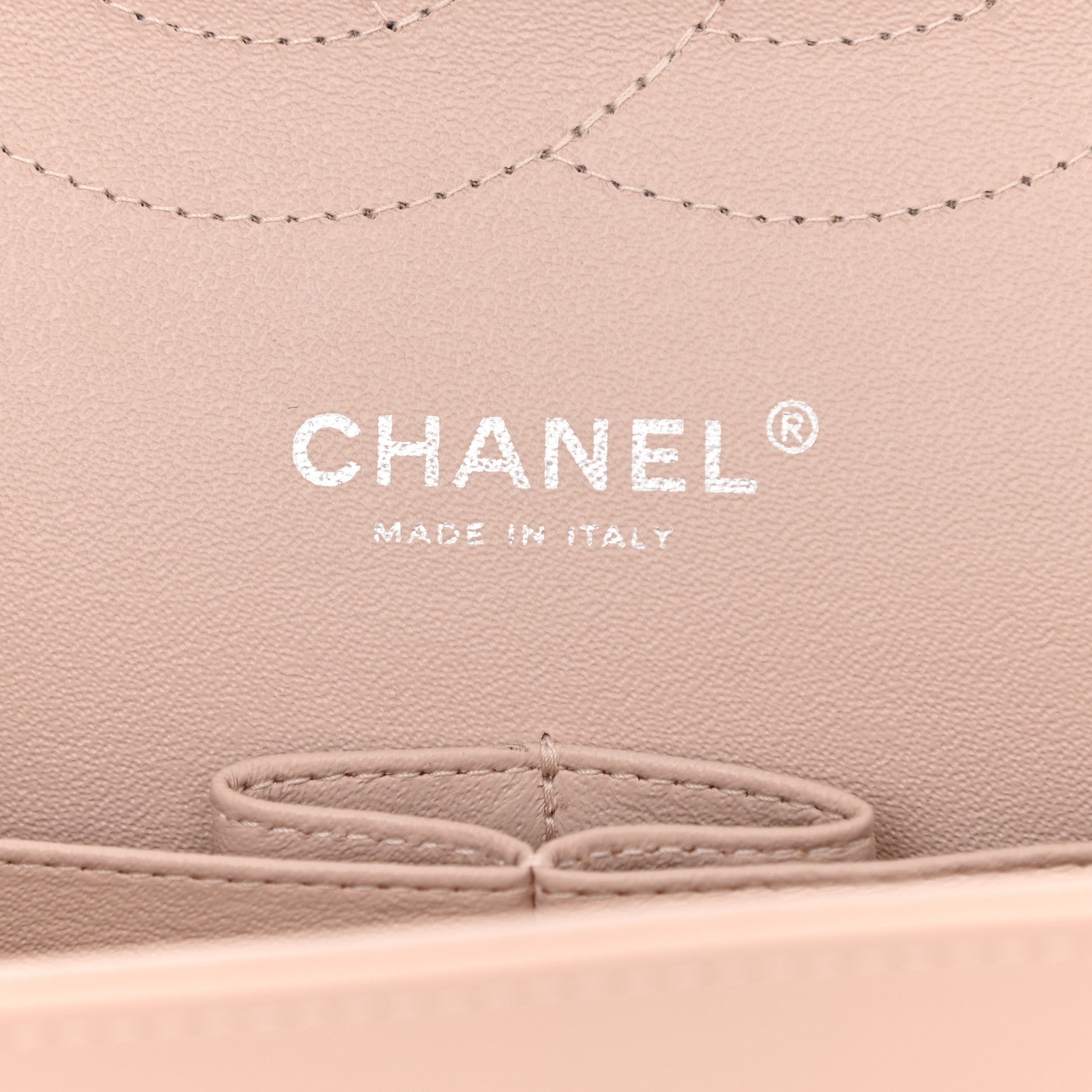 Chanel Patent Quilted Jumbo Double Flap Beige 6 of 9