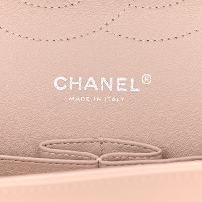 Chanel Patent Quilted Jumbo Double Flap Beige 6 of 9