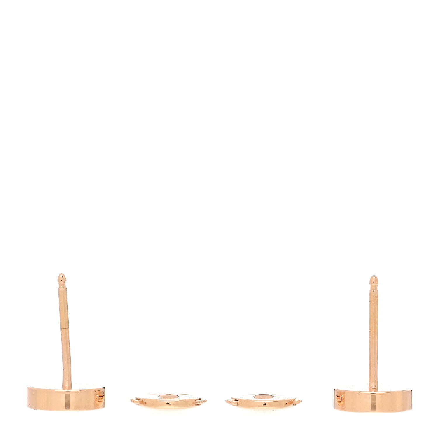 Cartier 18K Pink Gold LOVE Earrings 3 of 5