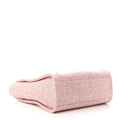 Chanel Lurex Boucle Mini Deauville Tote Pink 4 of 10
