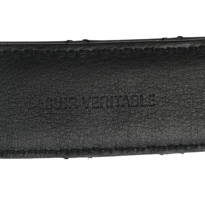 Chanel Lambskin Quilted CC Chain Belt 85 34 Black 5 of 8