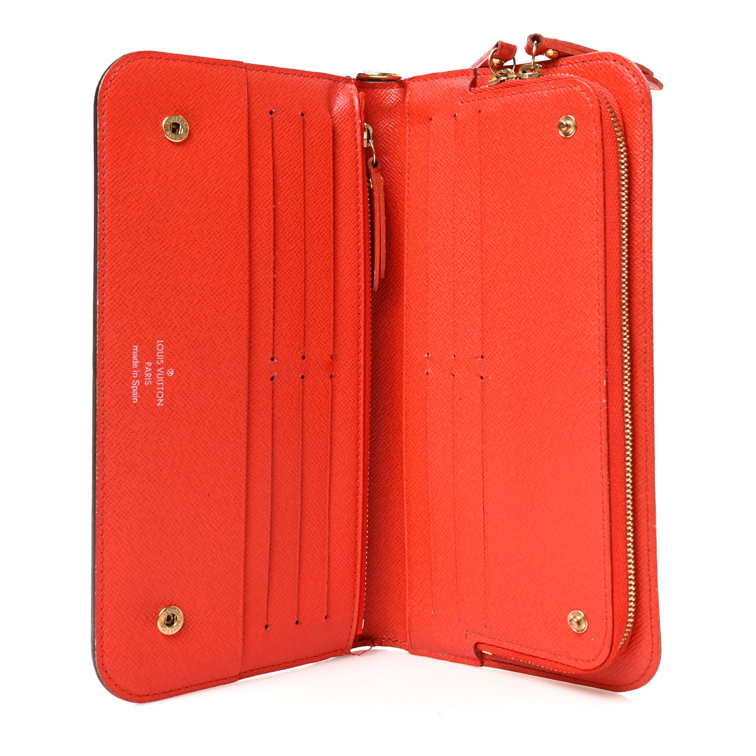 Louis Vuitton Monogram Insolite Wallet Red 5 of 7