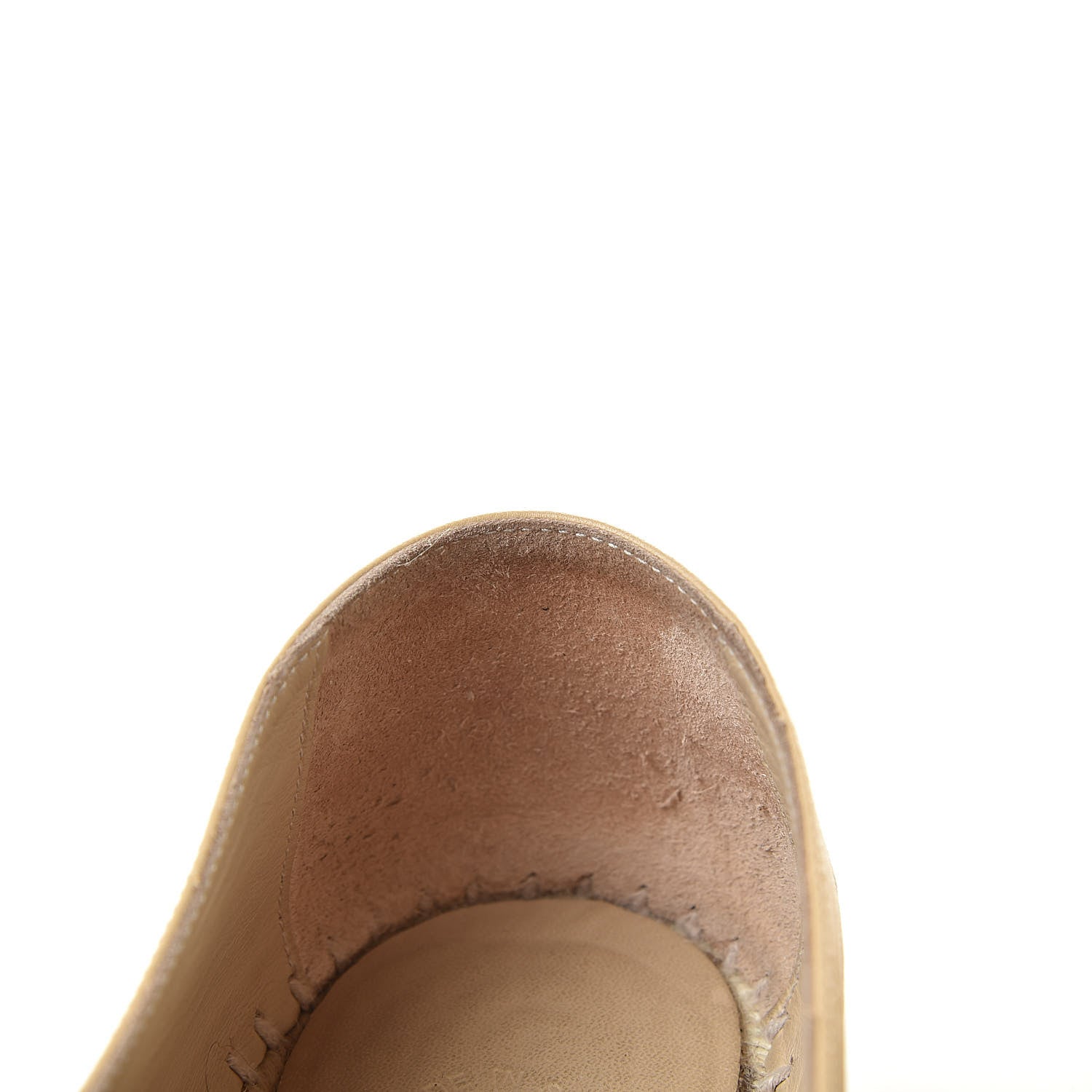 Chanel Lambskin CC Espadrilles 38 Beige Black 11 of 12