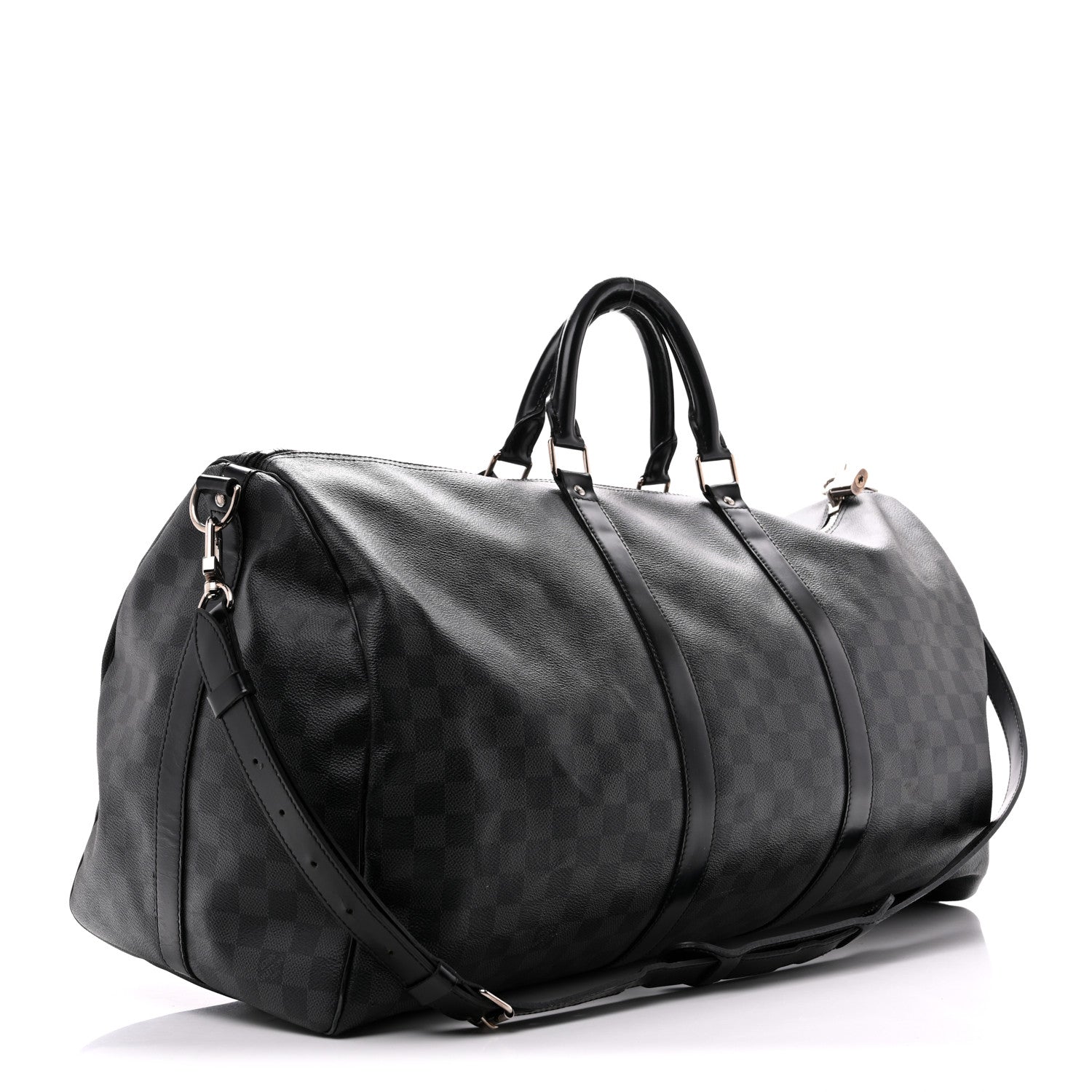 Louis Vuitton Damier Graphite Keepall Bandouliere 55 2 of 15
