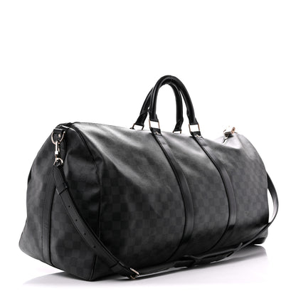 Louis Vuitton Damier Graphite Keepall Bandouliere 55 2 of 15