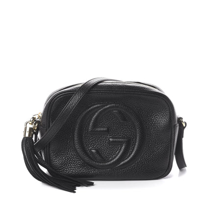 Gucci Pebbled Calfskin Small Soho Disco Bag Black 1 of 7