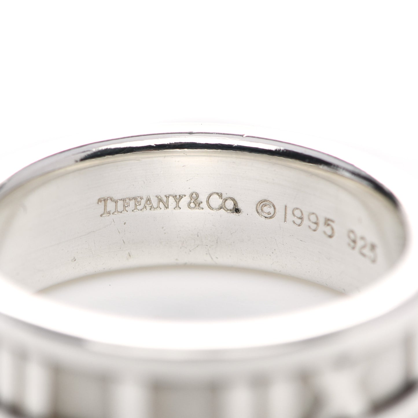 Sterling Silver Atlas Ring 54 7