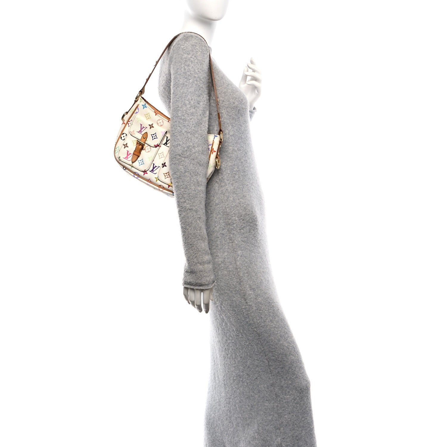 Louis Vuitton Monogram Multicolor Lodge PM White 2 of 11
