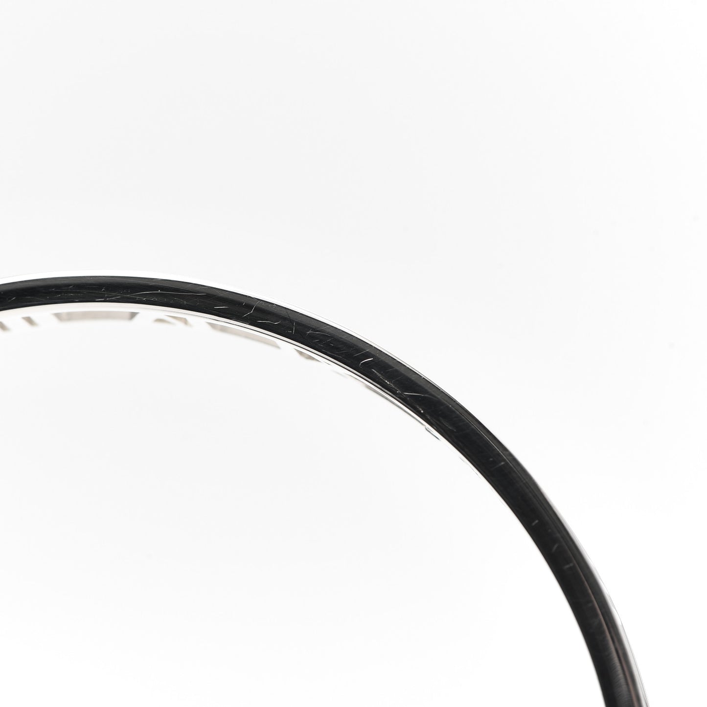 Sterling Silver Narrow Atlas Open Bangle Bracelet