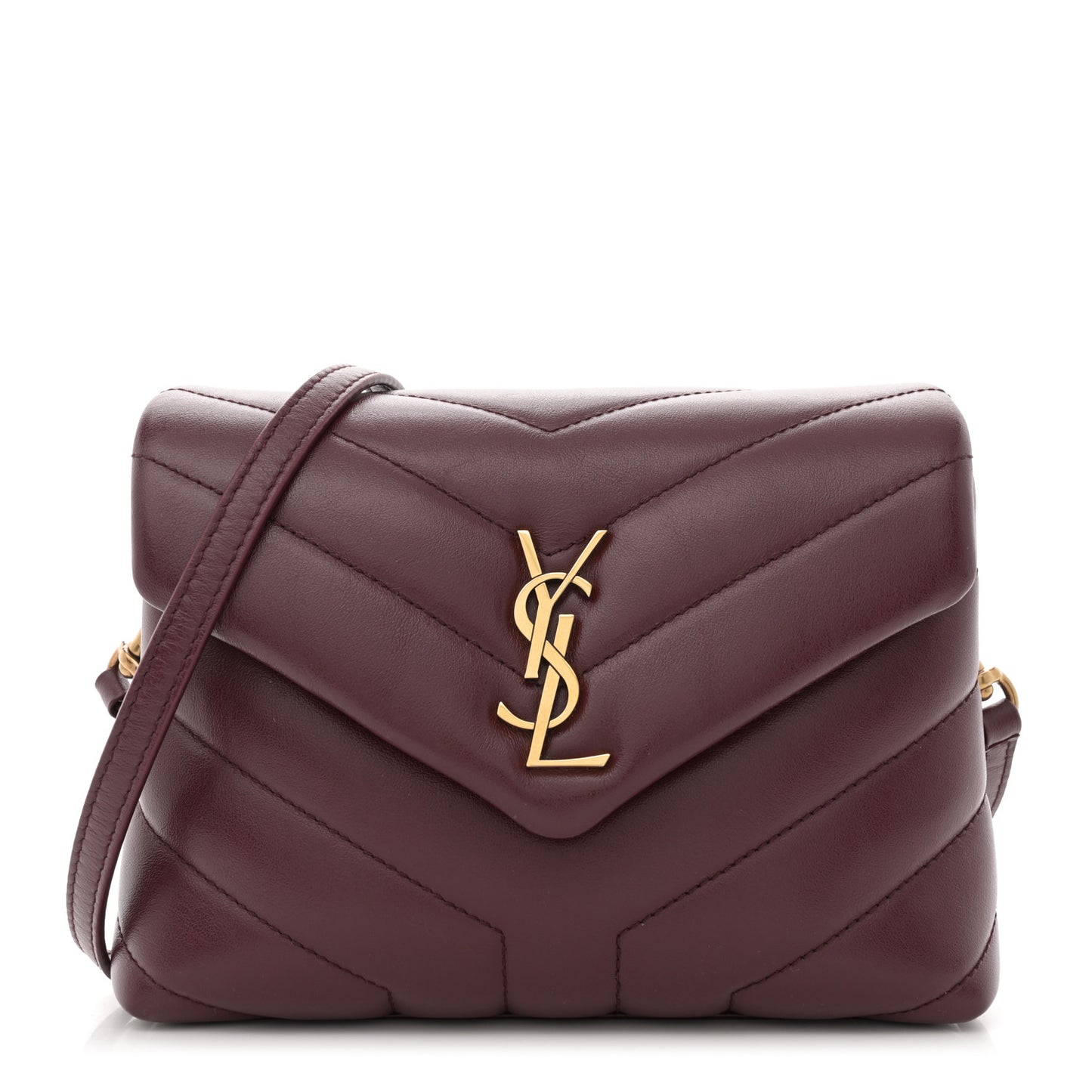 Calfskin Y Quilted Monogram Toy Loulou Monogram Crossbody Bag Rouge Legion